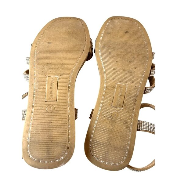 Steve Madden Girls Sandals Rhinestone Size 3 - Picture 6 of 10